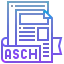 Ascii ícono 64x64