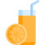 Orange juice icon 64x64