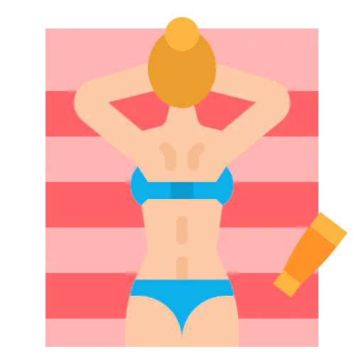 Sunbathing アイコン