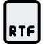 RTF-файл иконка 64x64