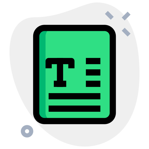 Text format アイコン