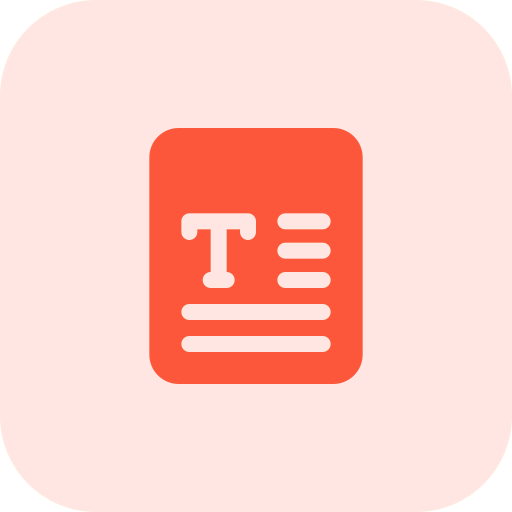 Text format アイコン