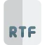 Rtf file icon 64x64