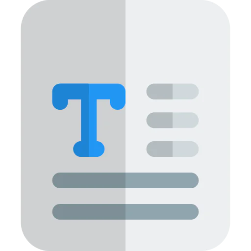 Text format biểu tượng