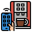 Coffee machine icon 64x64