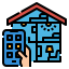 Smart home icon 64x64