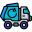 Recycling truck icon 64x64