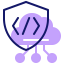 Secure data icon 64x64