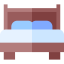 Double bed icon 64x64