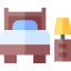Single bed icon 64x64
