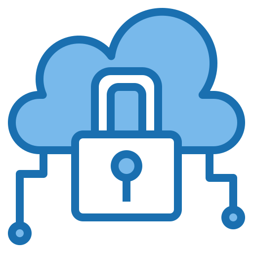 Cloud lock アイコン