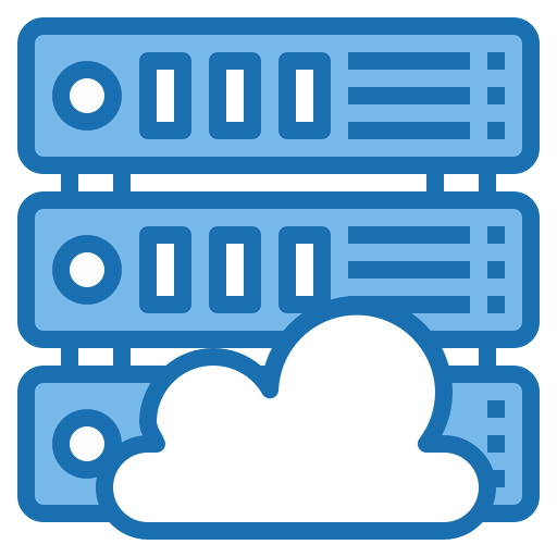 Cloud server icon