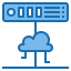 Cloud server icon 64x64