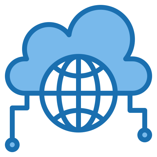 Cloud server Ikona