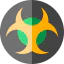 Biohazard Symbol 64x64