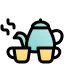 Tea set icon 64x64