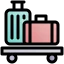 Luggage cart icon 64x64