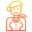 Flight attendant icon 64x64