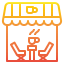 Coffee shop icon 64x64