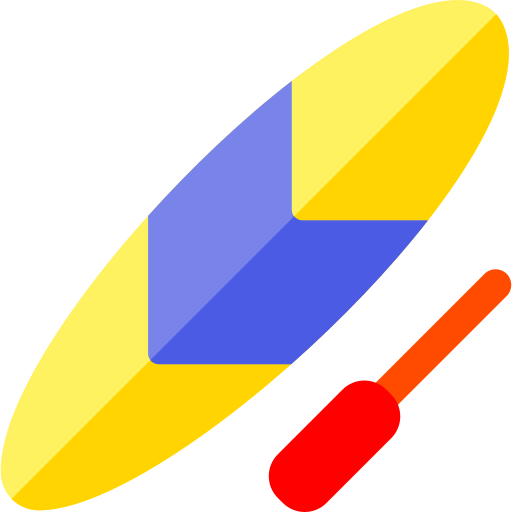 Paddleboarding icon