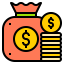 Money bag icon 64x64