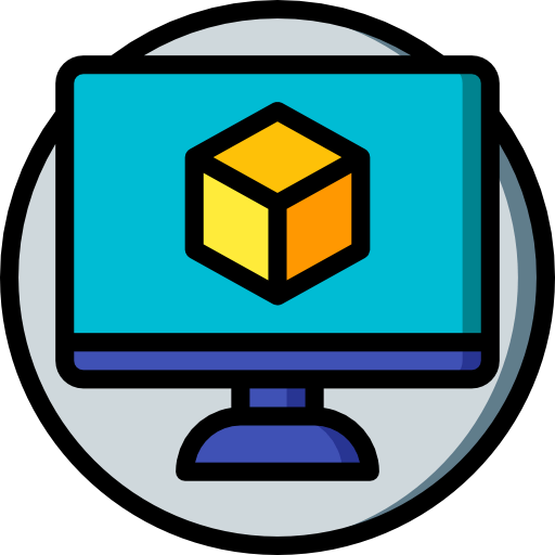 3d modeling icon
