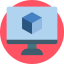 3d modeling icon 64x64