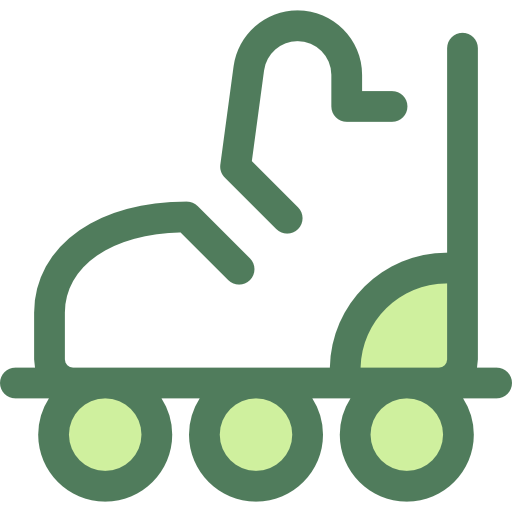 Роликовые коньки иконка