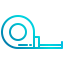 Measuring tape icon 64x64