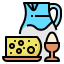 Dairy products Symbol 64x64