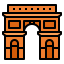 Arc de triomphe icon 64x64