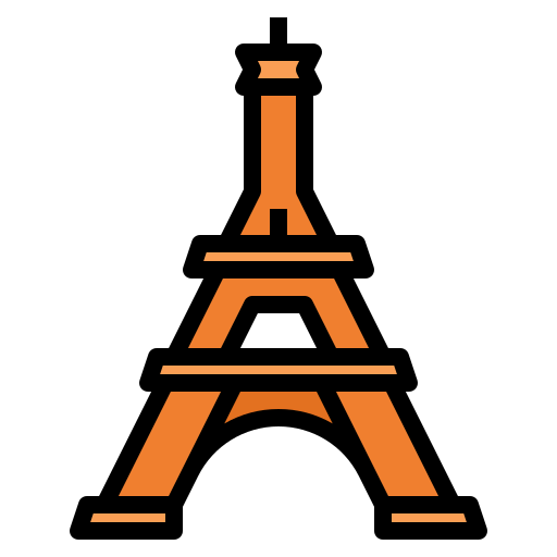 Eiffel tower icon