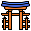 Itsukushima shrine icon 64x64