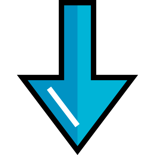 Down arrow icon