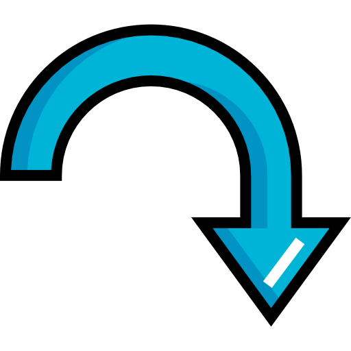 Turn right icon