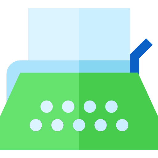 Typewriter icon
