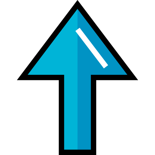 Up arrow アイコン