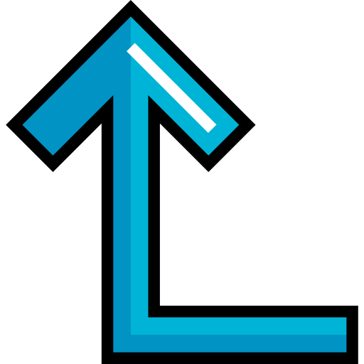 Diagonal arrow icône
