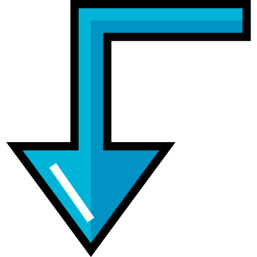 Diagonal arrow icône