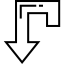Down arrow biểu tượng 64x64