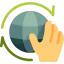 Earth globe 상 64x64