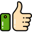 Thumb up biểu tượng 64x64