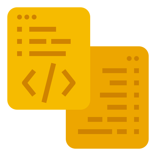 Coding icône