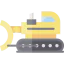 Bulldozer Ikona 64x64