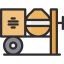 Concrete mixer icon 64x64
