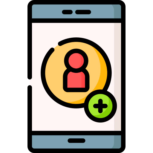 Add contact Ikona