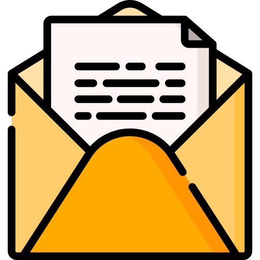 Open mail ícono