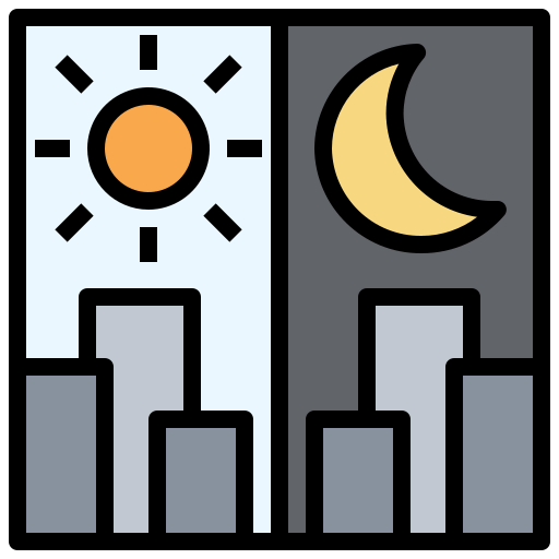 Day and night icon