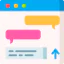 Online chat ícono 64x64