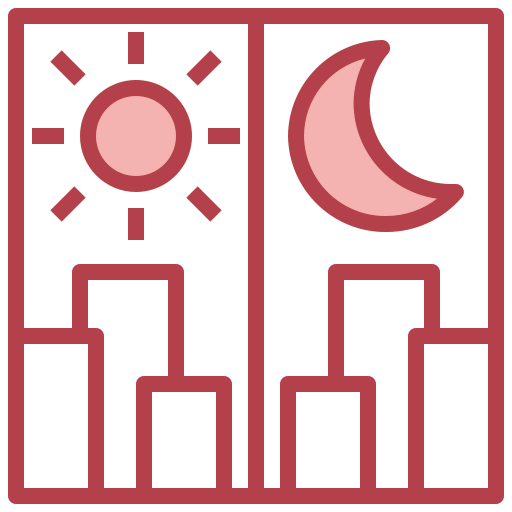 Day and night icon